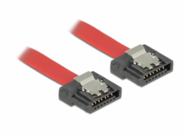 DELOCK 83834 Delock Cable SATA FLEXI 6 Gb/s 30 cm red metal