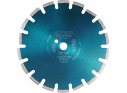 Kotouč diamantový řezný segmentový na ASFALT, 300x25,4mm, suché i mokré řezání EXTOL-INDUSTRIAL