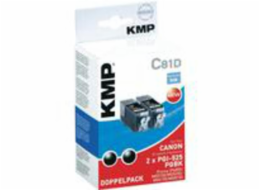 KMP C81 cartridge cerna kompatibilni s PGI-525 PGBK