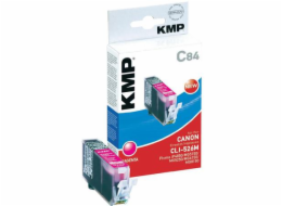 KMP C84 cartridge cervena kompatibilni s Canon CLI-526 M