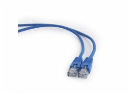 GEMBIRD kabel patchcord Cat5e UTP 0,5m, modrý
