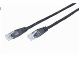 GEMBIRD kabel patchcord Cat5e UTP 0,5m, černý