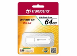 Transcend JetFlash 370 64GB TS64GJF370 Transcend 64GB JetFlash 370, USB 2.0 flash disk, bílý