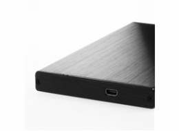 AXAGO,  EE25-XA3, USB 3.0 - SATA 2,5" externý hliníkový box Black