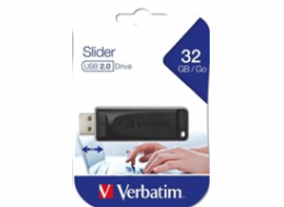 VERBATIM Flash Disk 32GB Store  n  Go Slider, černá
