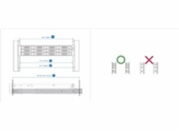 QNAP Rail-B02 2U ližiny