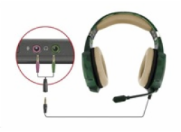 Trust GXT 322C Carus Gaming Headset - jungle camo