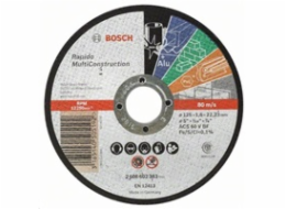 Bosch Trennscheibe MultiConstruction - Rapido, O 125mm