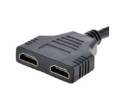 GEMBIRD Dat přepínač  HDMI splitter, pasivní, kabel, 2 cesty