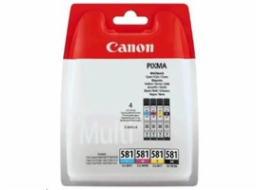 Canon CARTRIDGE CLI-581 BK/C/M/Y 4 x 5,6ml PHOTO VALUE pro TS615x, TS6250, TS705, TS825x, TS915x