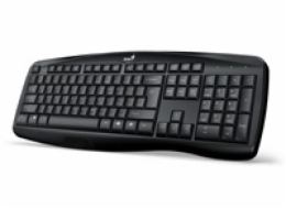 GENIUS KB-118 klávesnice/ Drátová/ PS2/ černá/ CZ+SK layout