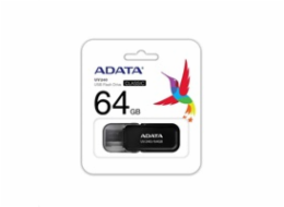 ADATA Flash Disk 64GB UV240, USB 2.0 Dash Drive, černá