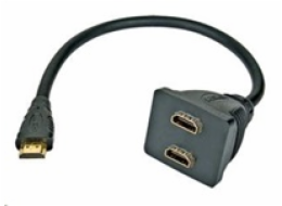 PREMIUMCORD Adaptér HDMI M - 2x F (rozdvojka, 1.3)