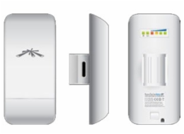 Ubiquiti NanoStation M2 Loco - AP/client 2.4GHz, anténa 8,5dBi MIMO, airMAX, 1x RJ-45, PoE 24V