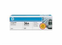 HP 36A Black 2-pack LJ Toner Cart, CB436AD (2,000 / 2,000 pages)