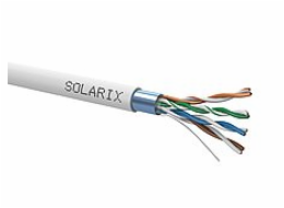 Solarix Kabel FTP drát c5e PVC 305m