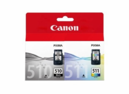 Canon CARTRIDGE  PG-510 / CL-511 MULTI-PACK černá / barevná pro PIXMAiP2700,MP230,240,250,260,MP49x,MX320,330 (220 str.)