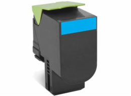 TONER LEXMARK 802XC Cyan Extra High Yield Return Program Toner Cartridge