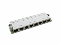 POE-PAN8, 8-portový pasivní POE panel