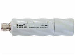 MikroTik RBGroove-52HPn outdoor klient 2,4/5 GHz (802.11n, TDMA), 1x LAN, L3