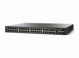 Cisco Switch SF220-48P 48x 10/100 PoE (375W) + 2x 1G combo/ L2+ management/ Lifetime