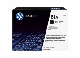 HP 81A Black LJ Toner Cart, CF281A (10,500 pages)
