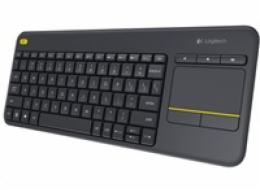 Logitech Wireless Keyboard Touch Unifying K400 Plus, CZ