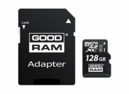 GOODRAM microSDXC          128GB Class 10 UHS-I + adapter