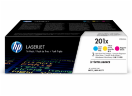 HP 201X 3-pack High Yield Cyan/Magenta/Yellow Original LaserJet Toner Cartridges (CF253XM) (2,300 / 2,300 / 2,300 pages)