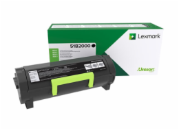 Lexmark MS/MX3/4/5/61x Black Toner Cartridge Return - 2 500 stran