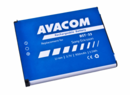 Baterie AVACOM GSSE-W900-S950A do mobilu Sony Ericsson K550i, K800, W900i Li-Ion 3,7V 950mAh (náhrad
