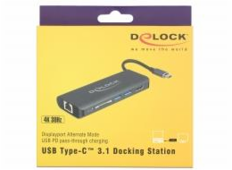 DeLOCK USB C 3.1 dokovací stanice