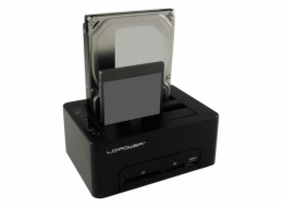 LC Power LC-DOCK-U3-CR HDD docking station CF/SD card r