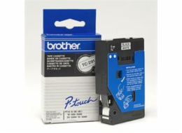 BROTHER TC291 Black On White Tape (9mm)