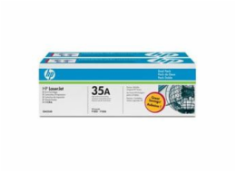 HP 35A Black 2-pack LJ Toner Cart, CB435AD (1,500 / 1,500 pages)