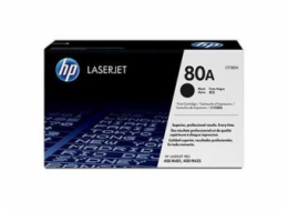 HP 80A Black LJ Toner Cart, CF280A (2,560 pages)