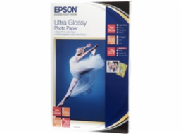Epson Ultra Glossy Photo Paper - Lesklý - 100 x 150 mm 20 listy fotografický papír - pro EcoTank ET-1810, 2810, 2811, 2814, 2815, 2820, 2825, 2826, 2850, 2851, 2856, 4800, 4850
