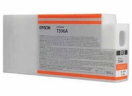 Epson T596A - 350 ml - oranžová - originální - inkoustová cartridge - pro Stylus Pro 7900, Pro 7900 AGFA, Pro 9900, Pro WT7900, Pro WT7900 Designer Edition