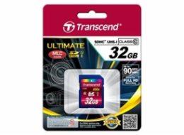 TRANSCEND SDHC Class 10 UHS-I, 600X, 32GB (Ultimate)