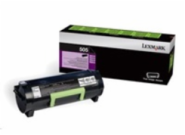 LEXMARK černý toner 502 pro: MS310/410/510/610 z programu Lexmark Return (1 500 stran)