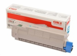 OKI 46507507 - originální OKI Cyan toner do C612 (6 000 stránek)