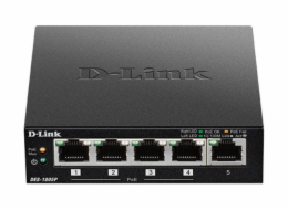 D-Link DES-1005P 5-Port Fast Ethernet PoE Desktop Switch