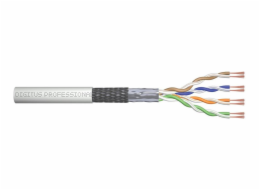 Digitus Patch kabel CAT 5e SF/UTP s kroucenou dvojlinkou, surovýPropojovací kabel CAT 5e SF-UTP, surový, délka 305 m, papírová