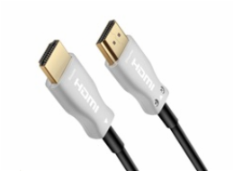 PREMIUMCORD Kabel HDMI optický fiber High Speed with Ether. 4K@60Hz, 30m, M/M, zlacené konektory