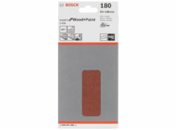Bosch brusny list C 430 drevo + lak 93x186MM zrnitost 180 10 ks
