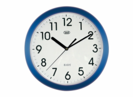 Nástěnné hodiny Trevi, modré, 25cm