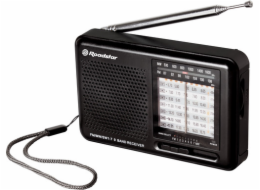 Rádio Roadstar, TRA-2989, přenosné, AM,FM,SW 1-7, výstup na sluchátka