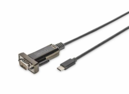 DIGITUS USB Type C 2.0 na sériový převodník, délka kabelu DSM 9M 1m