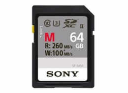 Sony SDXC M series          64GB UHS-II Class 10 U3 V60