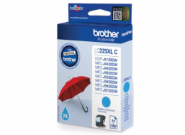 BROTHER LC225XLC, cyan , 1200 strán